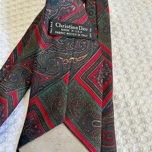 Christian Dior 100% Silk Tie